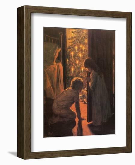 The Christmas Tree, C.1916-Mosler-Framed Giclee Print