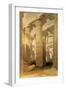 Hall of Columns, Karnak, from Egypt and Nubia, Vol.1-David Roberts-Framed Giclee Print