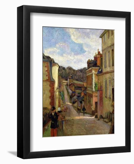 A Suburban Street, 1884-Paul Gauguin-Framed Giclee Print