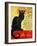 Tournee Du Chat Noir, 1896 - The Black Cat Cabaret-Théophile Alexandre Steinlen-Framed Giclee Print