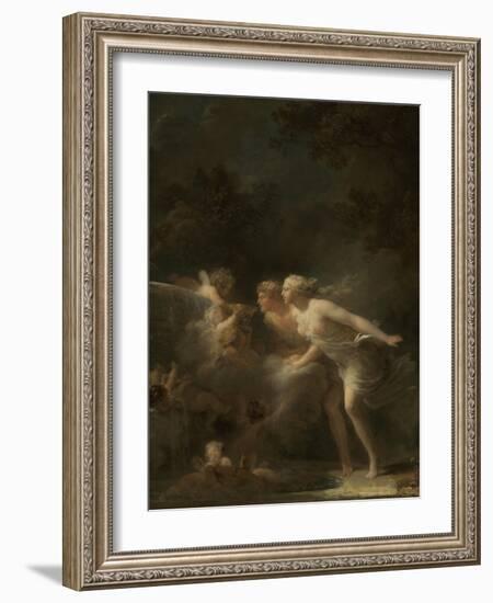 The Fountain of Love, c.1785-Jean-Honore Fragonard-Framed Giclee Print