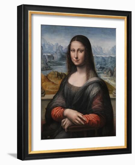 Mona Lisa, 1503-19-Leonardo Da Vinci-Framed Giclee Print