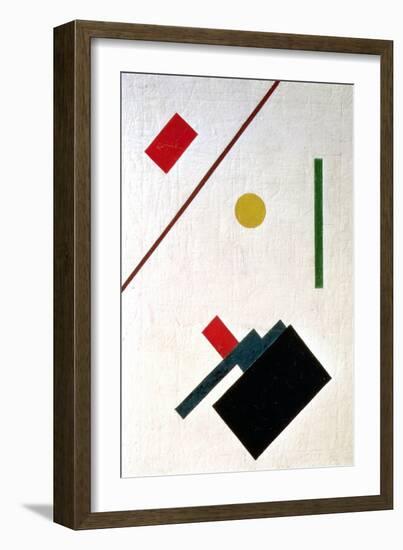 Suprematist Composition, 1915-Kasimir Malevich-Framed Giclee Print