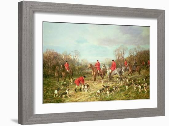 The Meet-Heywood Hardy-Framed Giclee Print