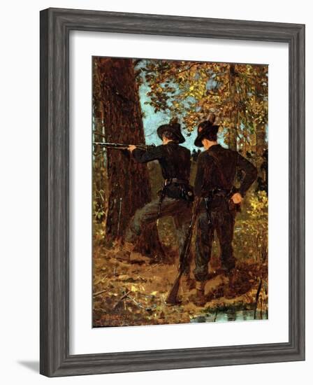 The Sharpshooters-Winslow Homer-Framed Giclee Print