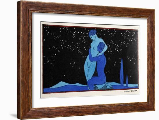 Evening-Georges Barbier-Framed Giclee Print