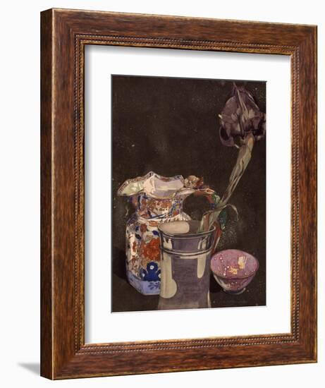 Grey Iris, 1855-Charles Rennie Mackintosh-Framed Giclee Print