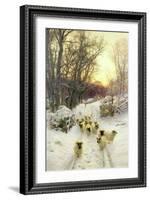 The Sun Had Closed the Winter's Day-Joseph Farquharson-Framed Giclee Print