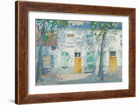 Sunday Morning at Moll, Valencia, 1911-Emanuel Samson van Beever-Framed Giclee Print