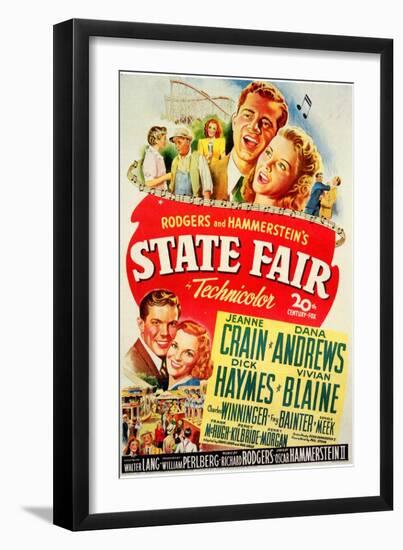 State Fair, 1945-null-Framed Art Print