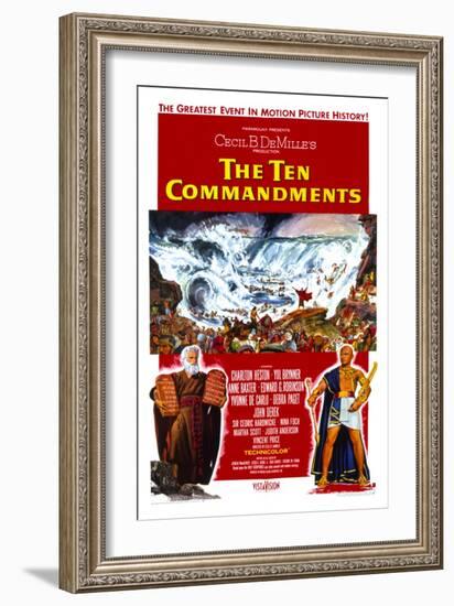 The Ten Commandments-null-Framed Art Print