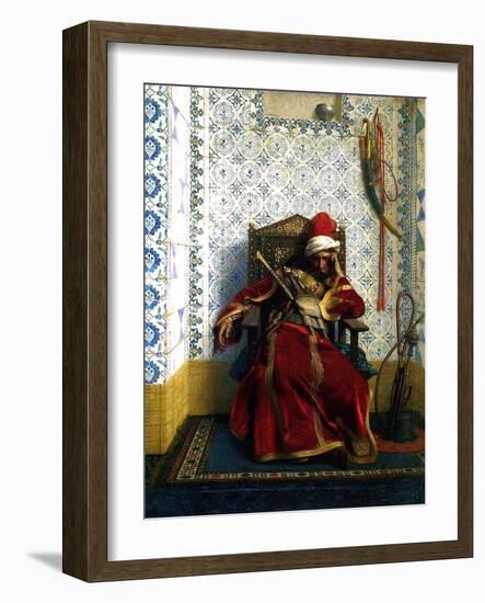 Markos Botsaris, 1874-Jean Leon Gerome-Framed Giclee Print