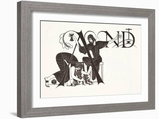 Mary Magdalene, 1931-Eric Gill-Framed Giclee Print