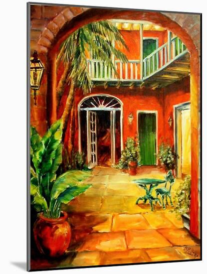 Creole Courtyard-Diane Millsap-Mounted Art Print
