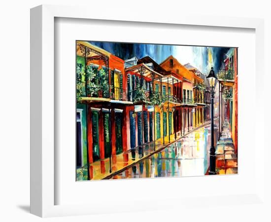 French Quarter Rain-Diane Millsap-Framed Art Print