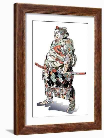 Sumo-HR-FM-Framed Art Print