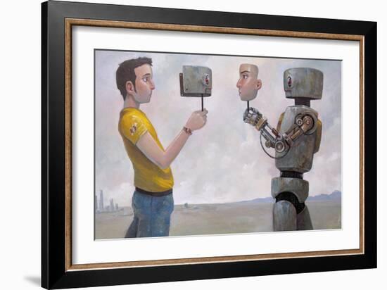 The Real You-Aaron Jasinski-Framed Art Print