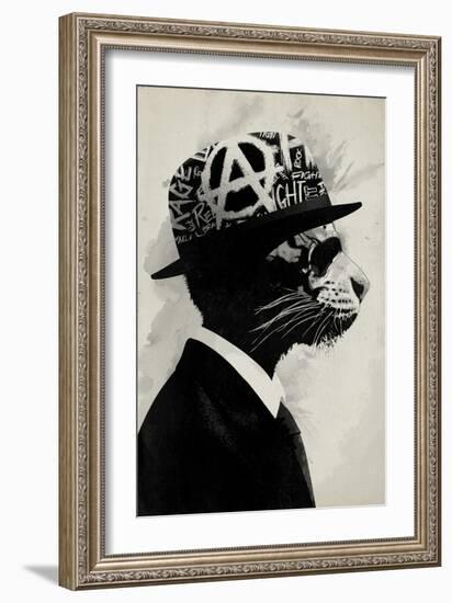 Middle Class Rebel-Hidden Moves-Framed Art Print