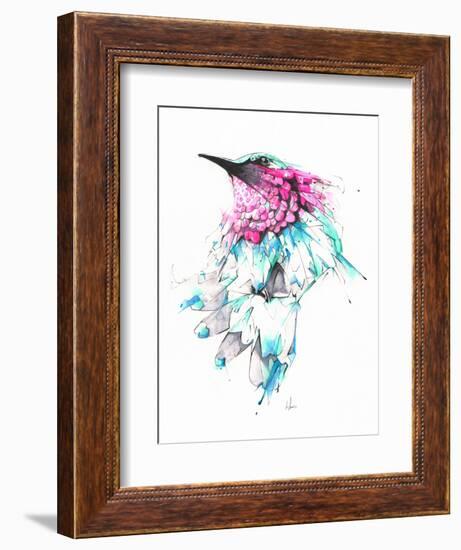 Hummingbird-Alexis Marcou-Framed Art Print