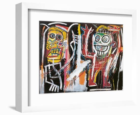 Dustheads, 1982-Jean-Michel Basquiat-Framed Giclee Print