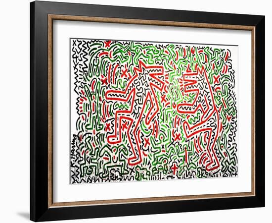 Untitled, 1981-Keith Haring-Framed Giclee Print