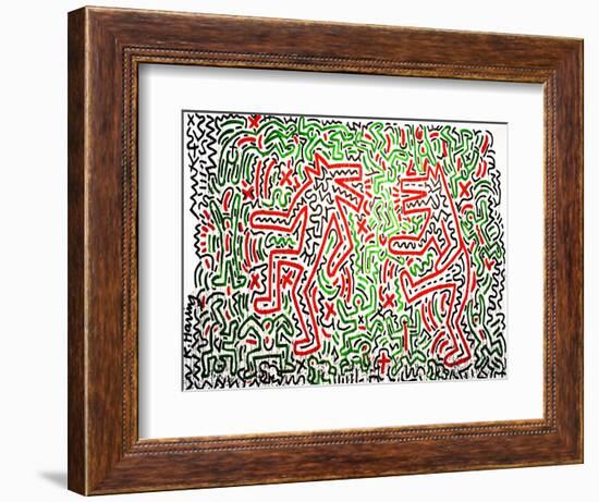 Untitled, 1981-Keith Haring-Framed Giclee Print