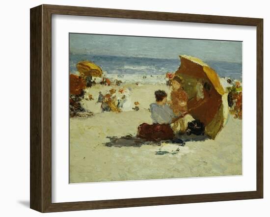 Late Afternoon, Coney Island-Edward Henry Potthast-Framed Giclee Print