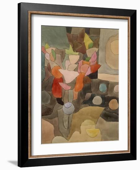 Still Life with Gladioli; Gladiolen Still Leben-Paul Klee-Framed Giclee Print