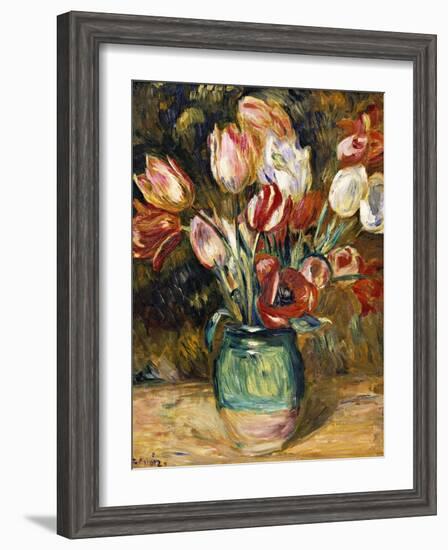 Vase de Fleurs-Pierre-Auguste Renoir-Framed Giclee Print