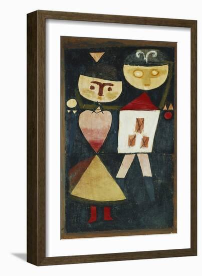 Costumed Couple-Paul Klee-Framed Giclee Print