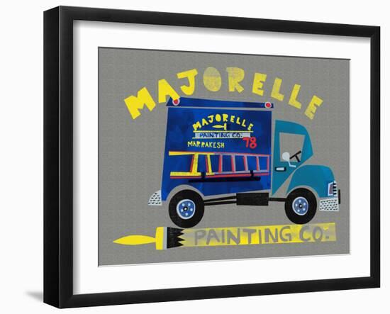 Majorelle Painting Co-null-Framed Giclee Print