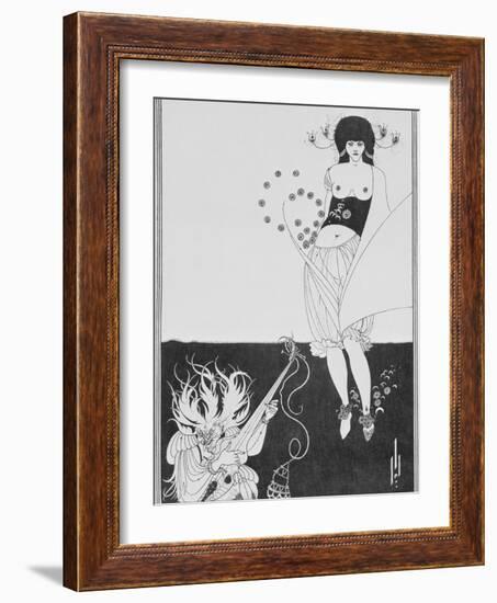 Aubrey Beardsley's Drawings-Aubrey Beardsley-Framed Giclee Print