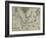 White-De Bry Map Of Virginia-John White-Framed Giclee Print