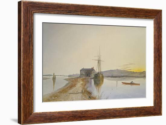 Turf on the Exe-George Whitaker-Framed Giclee Print
