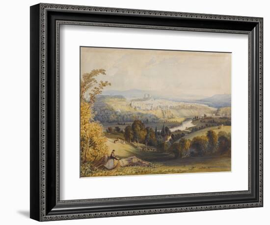 Exeter from Exwick, 1773-William Havell-Framed Giclee Print