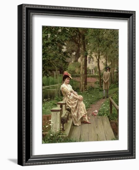 Off, 1899-Edmund Blair Leighton-Framed Giclee Print