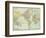 1913, World, World Map-null-Framed Giclee Print