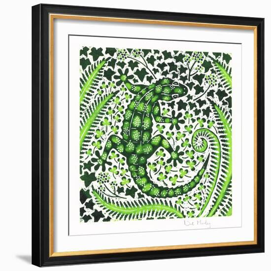 Green Gecko, 2002-Nat Morley-Framed Giclee Print