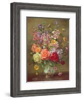 A Summer Floral Arrangement, 1996-Albert Williams-Framed Giclee Print