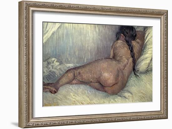 Dutch School. Naked Woman, 1887-Vincent van Gogh-Framed Giclee Print