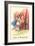 Alice in Wonderland, Alice Finds Door-null-Framed Art Print