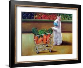 Quarantine Shopping-Lucia Heffernan-Framed Art Print
