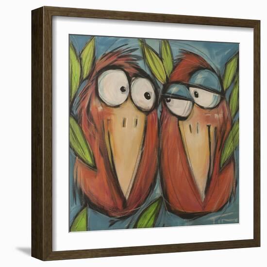 Love Birds-Tim Nyberg-Framed Giclee Print