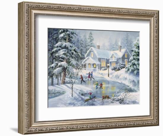 A Fine Winter's Eve-Nicky Boehme-Framed Giclee Print