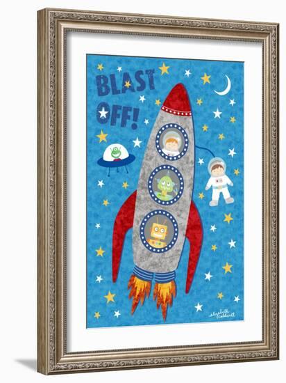 Blast Off-Elizabeth Caldwell-Framed Giclee Print