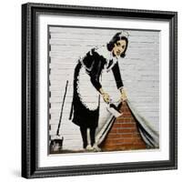 Maid-Banksy-Framed Giclee Print