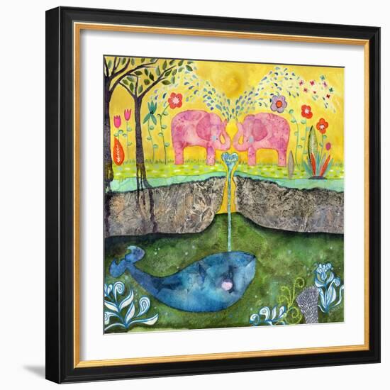 Love Always Flows-Wyanne-Framed Giclee Print