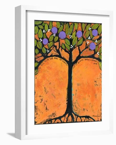 Poe Tree-Blenda Tyvoll-Framed Giclee Print