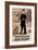 Easy Street, Charlie Chaplin, 1917-null-Framed Art Print