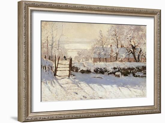 Magpie-Claude Monet-Framed Art Print